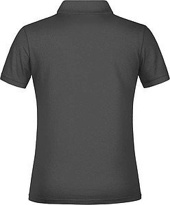 Dámské piqué polo James & Nicholson, antracitová, XS
