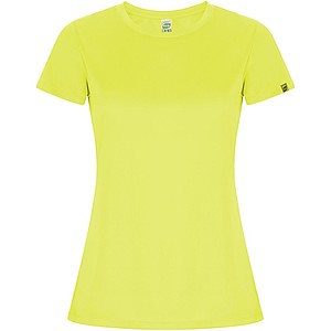 Dámské sportovní tričko s krátkým rukávem, ROLY IMOLA, fluorescenční žlutá, vel. XL