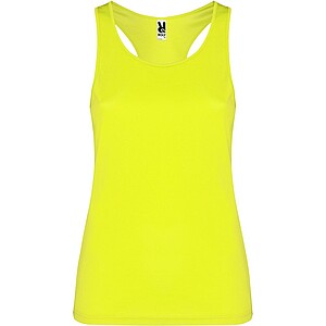 Dámské tílko Roly Shura, fluorescenční žlutá, velikost 2XL