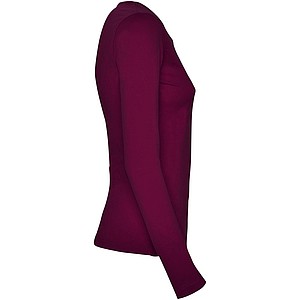 Dámské tričko s dlouhým rukávem, ROLY EXTREME, vínová, vel. L