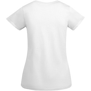 Dámské tričko s krátkým rukávem, ROLY BREDA, bílá, vel. 2XL