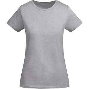 Dámské tričko s krátkým rukávem, ROLY BREDA, světle šedá, vel. 2XL