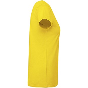 Dámské tričko s krátkým rukávem, ROLY BREDA, žlutá, vel. XL