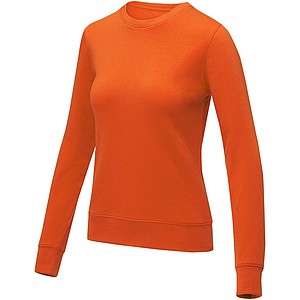 Dámský svetr s kruhovým výstřihem Elevate ZENON, oranžový, vel. XS