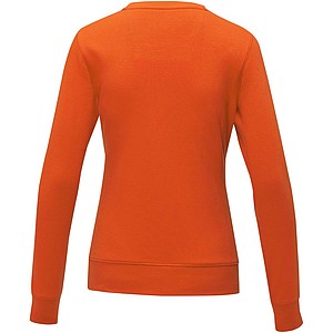 Dámský svetr s kruhovým výstřihem Elevate ZENON, oranžový, vel. XS
