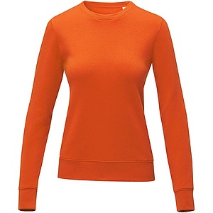 Dámský svetr s kruhovým výstřihem Elevate ZENON, oranžový, vel. XS