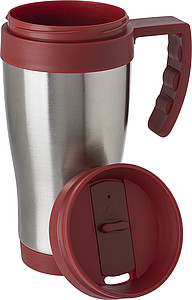 DARKEN Cestovní termohrnek, objem 0,4l, modrý