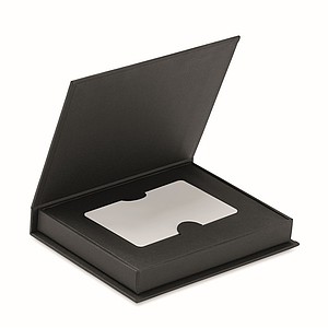 Dárková papírová krabička, černá