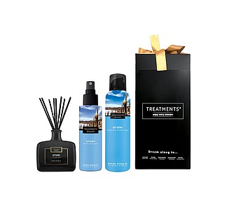 Dárková sada kosmetiky a difuzéru TREATMENTS® Giftbox Body & Fragrance Sticks - Uyuni - reklamní předměty