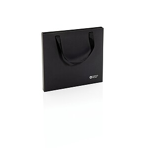 Dárkový set bloku, pera a klíčenky Swiss Peak , černá