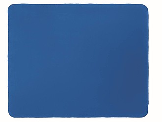 Deka RPET fleece, 120x150cm, kr.modrá