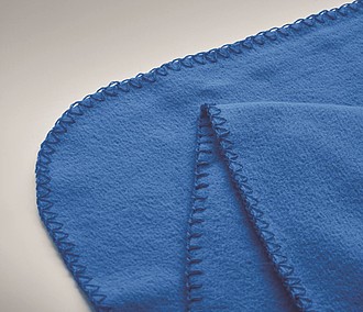 Deka RPET fleece, 120x150cm, kr.modrá