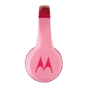 Dětská bezdrátová sluchátka MOTOROLA, růžová