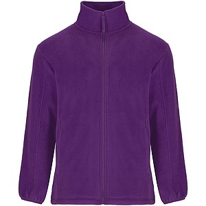 Dětská fleecová celorozepínací bunda, ROLY ARTIC, Purpurová, vel. 8
