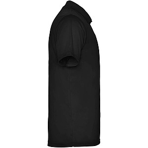 Dětská funkční polokošile s krátkým rukávem, ROLY MONZHA, černá, vel. 12