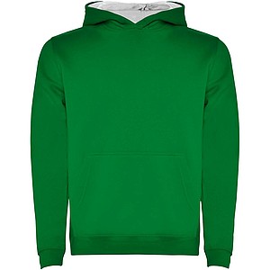 Dětská mikina s kapucí ROLY URBAN, zelená, 3/4