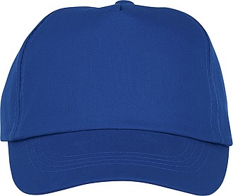 Dětská pětipanelová bavlněná kšiltovka Feniks, tmavě modrá