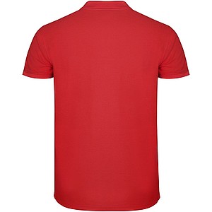 Dětská polokošile s krátkým rukávem, ROLY STAR, červená, vel. 7/8