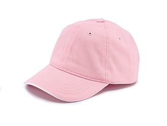 Dětská šestipanelová kšiltovka, světle růžová