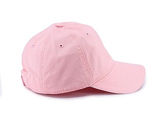 Dětská šestipanelová kšiltovka, světle růžová