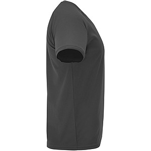 Dětské funkční tričko s krátkým rukávem, ROLY BAHRAIN, tmavě šedá, vel. 4