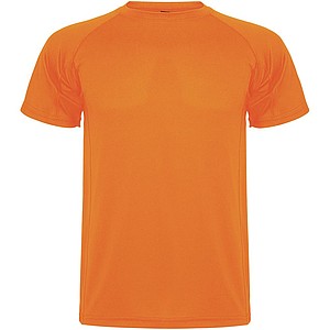 Dětské funkční tričko s krátkým rukávem, ROLY MONTECARLO, oranžová, vel. 12 - dětská trička s vlastním potiskem