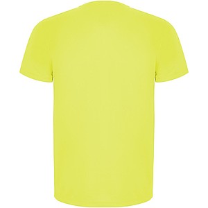 Dětské sportovní tričko s krátkým rukávem, ROLY IMOLA, fluorescenční žlutá, vel. 4