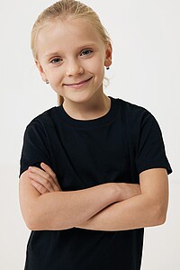 Dětské tričko Iqoniq Koli, velikost 9/10 let, černá