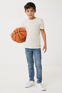 Dětské tričko Iqoniq Koli, velikost 9/10 let, krémová bílá