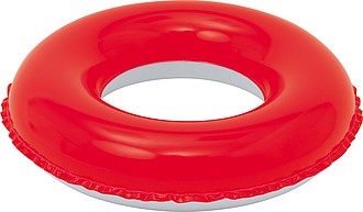 Dětský plovací kruh, bílo červený