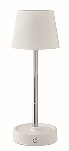 DIALUZ Dobíjecí výsuvná stolní USB lampa, bílá - reklamní předměty
