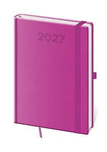 Diář denní A5 Print Pop - fialová 2027 - reklamní kalendáře