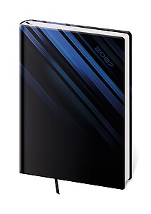 Diář denní A5 Vario - Blue steel 2027 - reklamní kalendáře