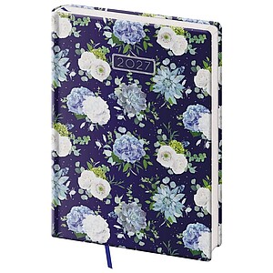 Diář denní A5 Vario Lyra - Floral 2027 - diář s vlastním potiskem