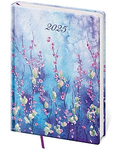 Diář denní A5 - Vario Lyra Violet - reklamní kalendáře