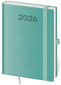 Diář denní B6 Print Pop - světle zelená 2027