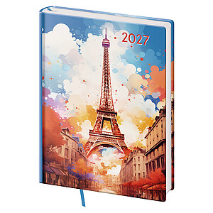Diář denní B6 Vario Lyra - Paris 2027 - reklamní kalendáře