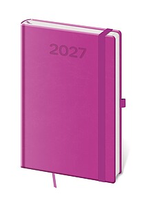 Diář týdenní A5 Print Pop - fialová 2027 - diář s vlastním potiskem