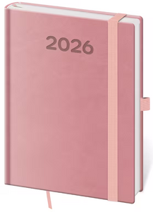 Diář týdenní A5 Print Pop - růžová 2026