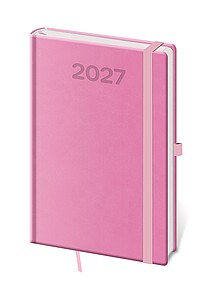 Diář týdenní A5 Print Pop - růžová 2027