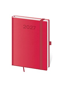 Diář týdenní B6 Print Pop - malinová 2027 - diář s vlastním potiskem