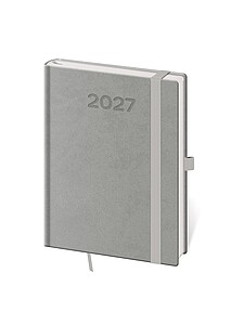 Diář týdenní B6 Print Pop - šedá 2027