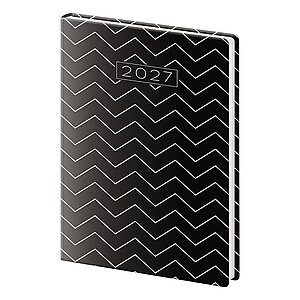 Diář týdenní kapesní A7 Vario - Lyra Edgy 2027 - reklamní kalendáře