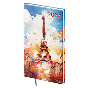 Diář týdenní kapesní Vario Lyra - Paris 2027 - reklamní kalendáře