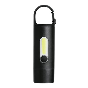 Dobíjecí LED svítilna, černá