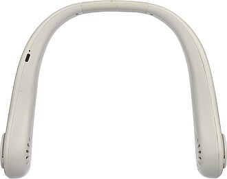 Dobíjecí ventilátor na krk, bílá