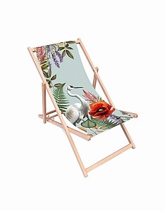Dřevěná skládací lehátka ve vlastním designu - reklamní předměty