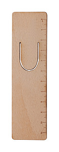 Dřevěná záložka s 11cm pravítkem - reklamní předměty