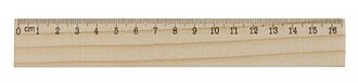 Dřevěné pravítko, 16cm - reklamní předměty