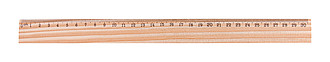 Dřevěné pravítko, 30cm - reklamní předměty